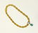 14k Yellow Gold, Emerald & Diamond Necklace *CERTIFIED* - 2