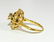 18K Gold. 2.12 Carat Diamond and Blue Sapphire Ring - 5