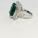 14K Gold, 100% natural 7.25 CT Emerald and Diamond Ring - 2