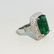 14K Gold, 100% natural 7.25 CT Emerald and Diamond Ring - 3