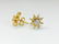 14K gold, 1.00 CT VS Clarity & G color Diamond Earrings - 2