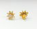 14K gold, 1.00 CT VS Clarity & G color Diamond Earrings - 3
