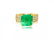 6.00 Carat Colombian Emerald and Diamond Ring