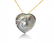 Mother of Pearl & Diamond in Sterling Silver Pendant - 2