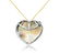 Mother of Pearl & Diamond in Sterling Silver Pendant - 4