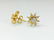 14K gold, 1.00 CT VS Clarity & G color Diamond Earrings - 2