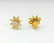 14K gold, 1.00 CT VS Clarity & G color Diamond Earrings - 3