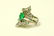 14K Gold, 5.50 Carat Colombian Emerald and Diamond Ring - 3