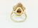 14K Gold, 3.00 CT Diamond & Tanzanite Ring - 4
