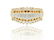 14K Yellow Gold, 1ct VS - F Diamond Ring