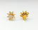 14K gold, 1.00 CT VS Clarity & G color Diamond Earrings - 3