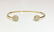 18k Yellow Gold DIAMOND BANGLE / BRACELET