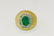 18k Gold Vintage 2.5 ct Emerald And Diamond Ring