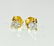 14K Yellow gold, 0.33 CT VS-SI Diamond Studs/earrings