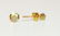 14k Yellow Gold, 1/4 Carat Diamond Studs. - 2