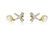 18K, 0.65 CT diamond & pearl; earrings & pendant set - 3