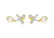 18K, 0.65 CT diamond & pearl; earrings & pendant set - 4