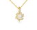 18K, 0.65 CT diamond & pearl; earrings & pendant set - 7