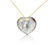 Mother of Pearl & Diamond in Sterling Silver Pendant