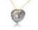 Mother of Pearl & Diamond in Sterling Silver Pendant - 2