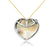 Mother of Pearl & Diamond in Sterling Silver Pendant - 4