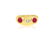 Sophisticated Vintage, 14k Gold, Ruby & Diamond Ring