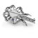 14k Gold Vinatge Diamond Tanzanite Pin - 2