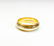 22K Yellow Gold and Rotating Platinum Band - 2