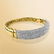 18K Yellow Gold, 6.00 CT White VS/G Diamond Bracelet - 5