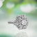 GIA certified, Shimmering 2.00 CT Diamond and Gold Ring - 2