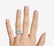GIA certified, Shimmering 2.00 CT Diamond and Gold Ring - 5