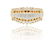 14K Yellow Gold, 1ct VS - F Diamond Ring