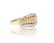 14K Yellow Gold, 1ct VS - F Diamond Ring - 3
