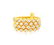 Vintage Womens 1.00ct Diamond & 14K Gold Stack Rings