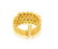 Vintage Womens 1.00ct Diamond & 14K Gold Stack Rings - 5