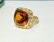 18k Yellow Gold, 13.50ct Citrine & Diamond Ring - 2