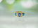 Kabana: Tanazanite, Diamond & Opal Ring in 14K Gold