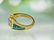 Kabana: Tanazanite, Diamond & Opal Ring in 14K Gold - 5