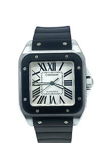 Cartier Santos 100 XL Stainless Steel (1 of 4)