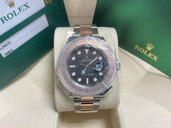 Rolex Yachtmaster Two Tone 40mm Menâ€™s Watch Full Set
