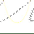 18 Carat VVS Diamond Tennis Necklace 14k Gold