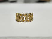 5GMS 10K Y/G 1.25TCW DIA S-7 Cuban Ring