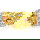 Vinatge 18K Gold 7 CARAT Burma Ruby Diamond Bracelet
