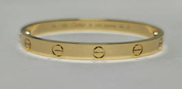 Cartier Love Bracelet 18k Yellow Gold