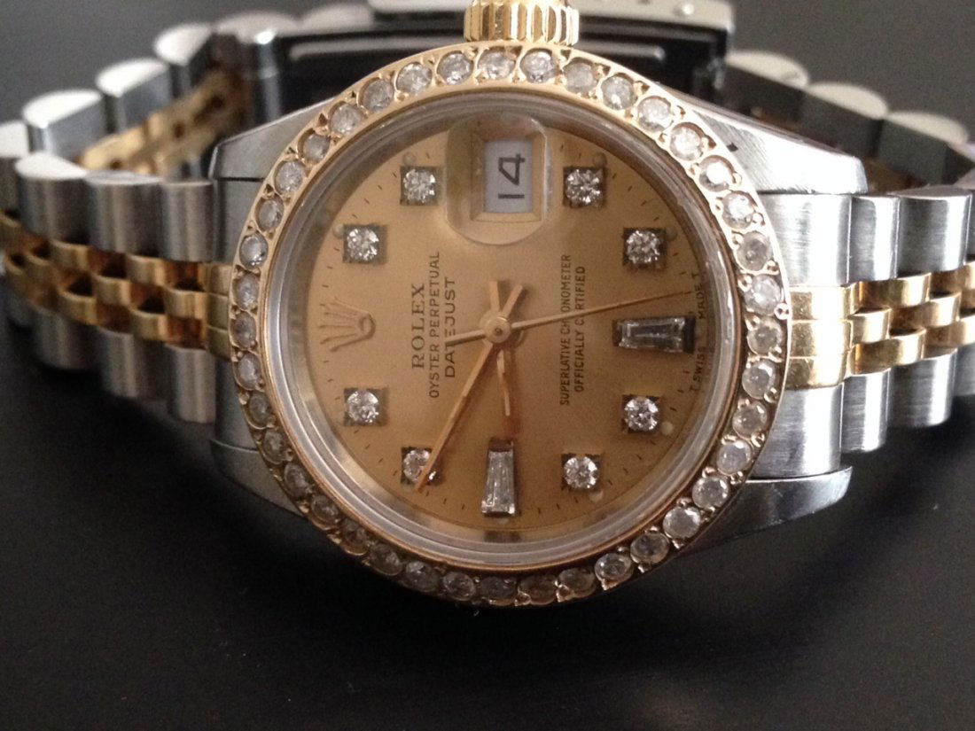 Rolex DATEJUST Steel & Gold  Diamond Dial & BEZEL (1 of 4)