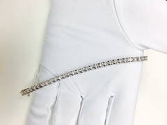 14K White Gold, 1.00 ct Diamond Tennis Bracelet (1 of 4)