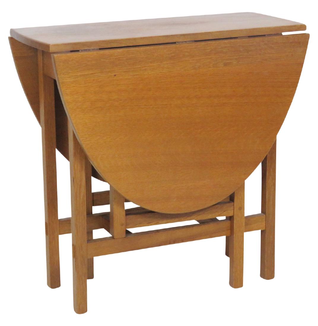 LIMBERT OAK DROPLEAF TABLE (1 of 5)