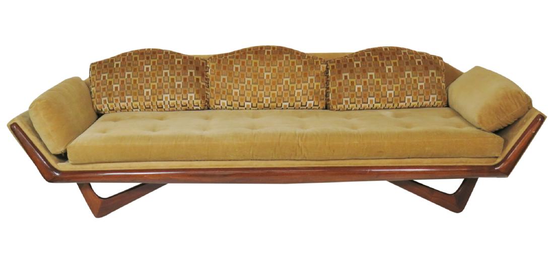 ADRIAN PEARSALL ROSEWOOD UPHOLSTERED SOFA (1 of 8)