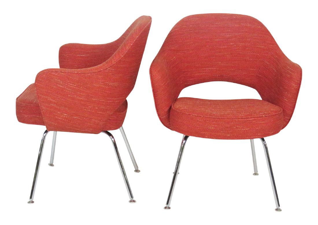 Pair SAARINEN for KNOLL EXECUTIVE CHAIRS (1 of 6)