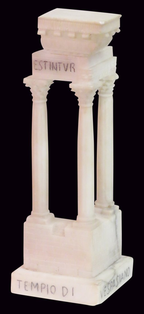 GRAND TOUR MODEL TEMPLE of VESPASIAN (1 of 7)